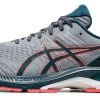 Asics Men's Gel-Kayano 27 2E Wide (021 - Sheet Rock/magnetic Blue) -Swiftwick Shop MKayano27Lateral 021 e0321d20 73f7 4da6 b460 1bbaebd11f11 975x456