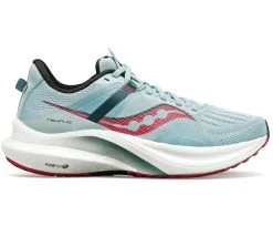 Saucony Womenâs Tempus (18 - Mineral/Rose)