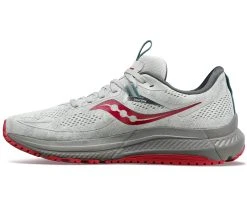 Saucony Women's Omni 21 (16 - Concrete/Berry) -Swiftwick Shop S10762 16 2 2400x1980