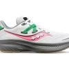 Saucony Women's Guide 16 (85 - White/Gravel) -Swiftwick Shop S10810 85 1 2400x1980