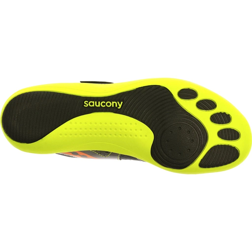 Saucony Unisex Unleash SD (2 - Black/Citron/Vizi Orange) 4 Saucony Unisex Unleash SD (2 - Black/Citron/Vizi Orange) - Image 2