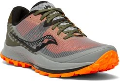 Saucony Men's Peregrine 11 (20 - Alloy/Olive/Vizi) -Swiftwick Shop S20641 20 5 2365x1609
