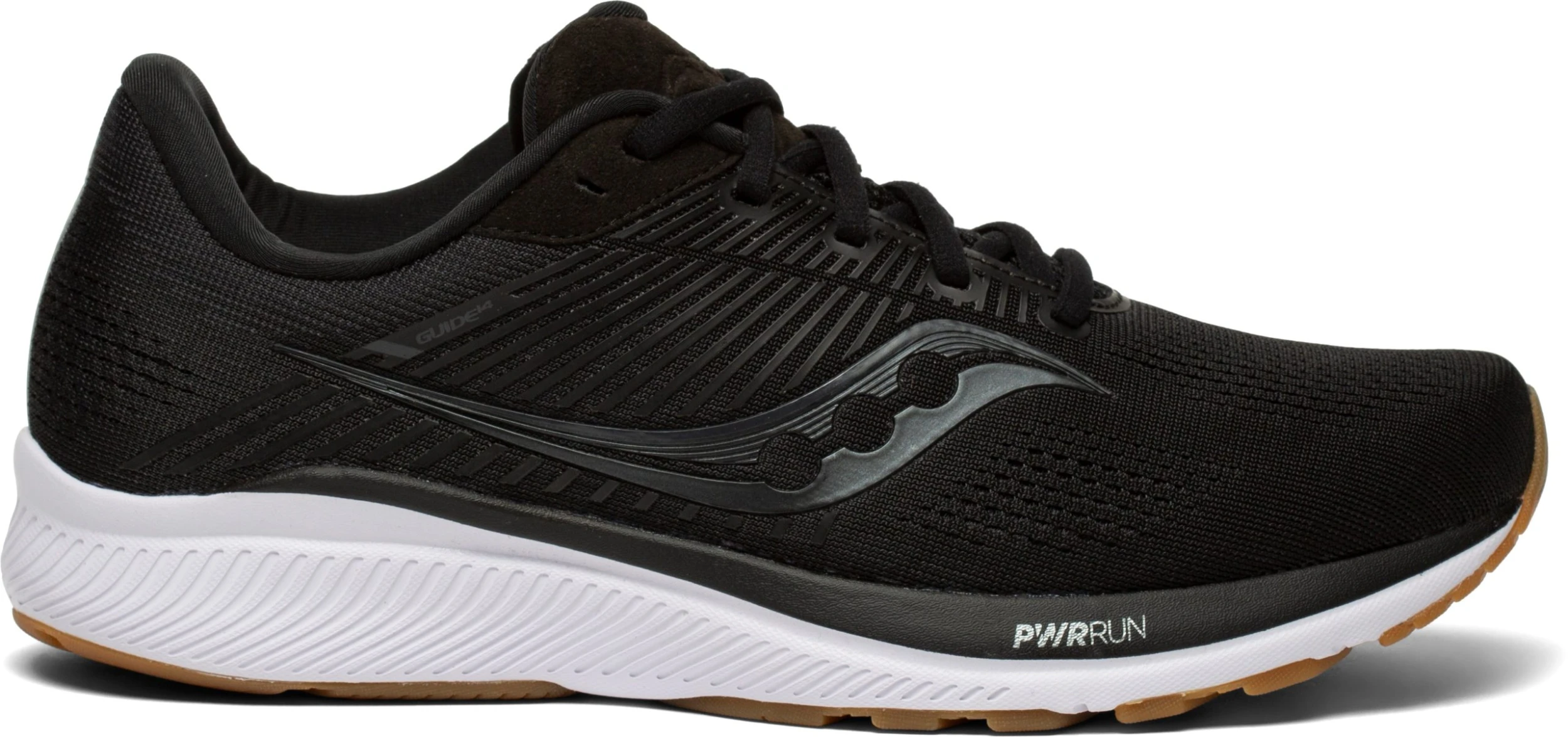 Saucony Men's Guide 14 (12 - Black/Gum) 3 Saucony Men's Guide 14 (12 - Black/Gum)