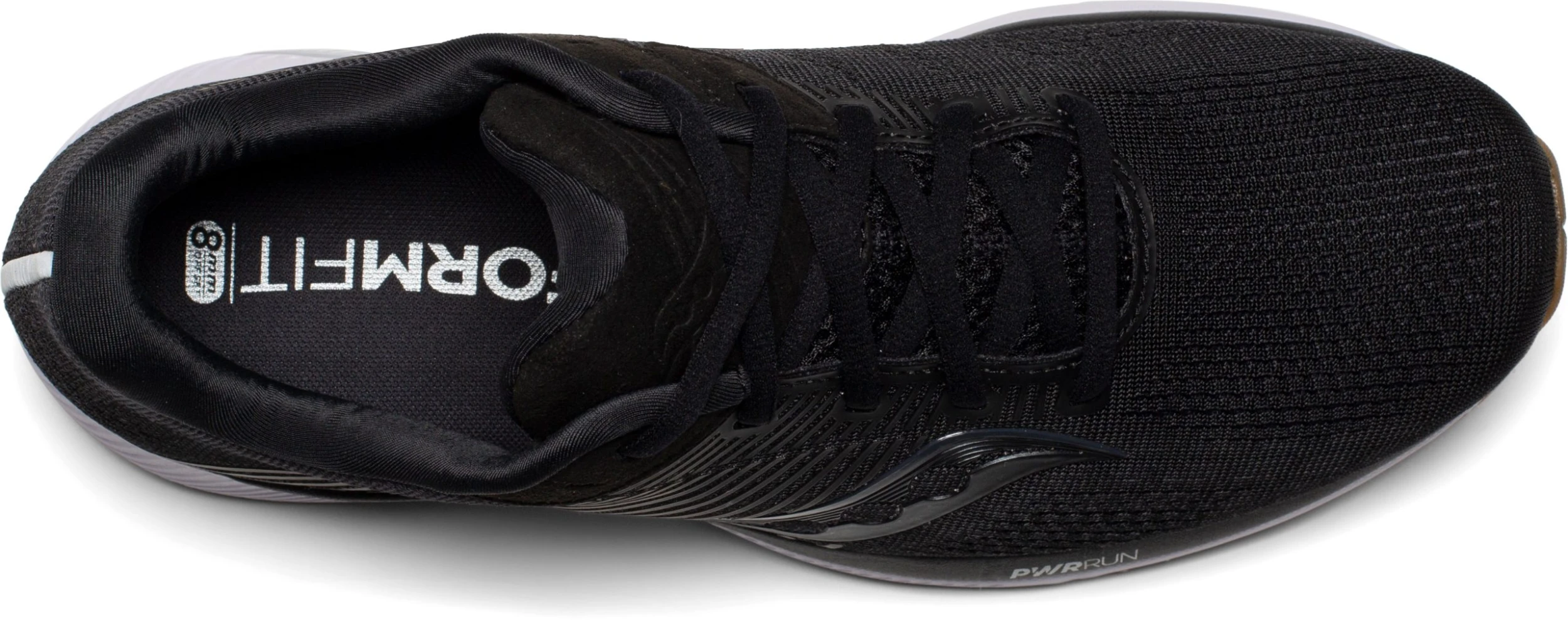 Saucony Men's Guide 14 (12 - Black/Gum) 6 Saucony Men's Guide 14 (12 - Black/Gum) - Image 4