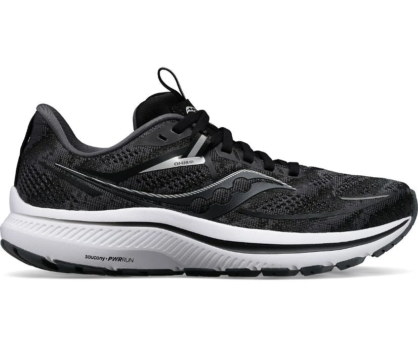 Saucony Men's Omni 21 (10 - Black/White) 3 Saucony Men's Omni 21 (10 - Black/White)