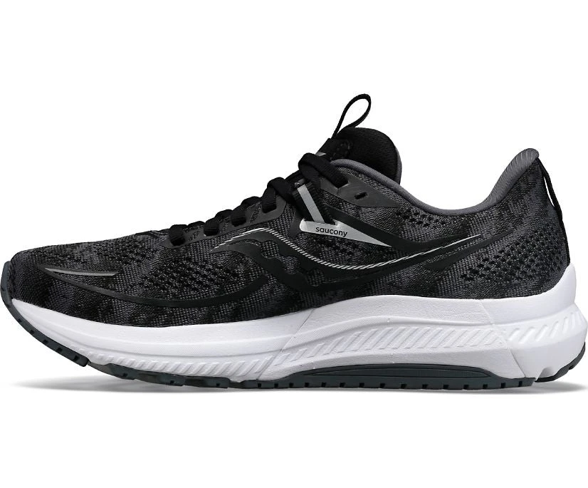 Saucony Men's Omni 21 (10 - Black/White) 4 Saucony Men's Omni 21 (10 - Black/White) - Image 2