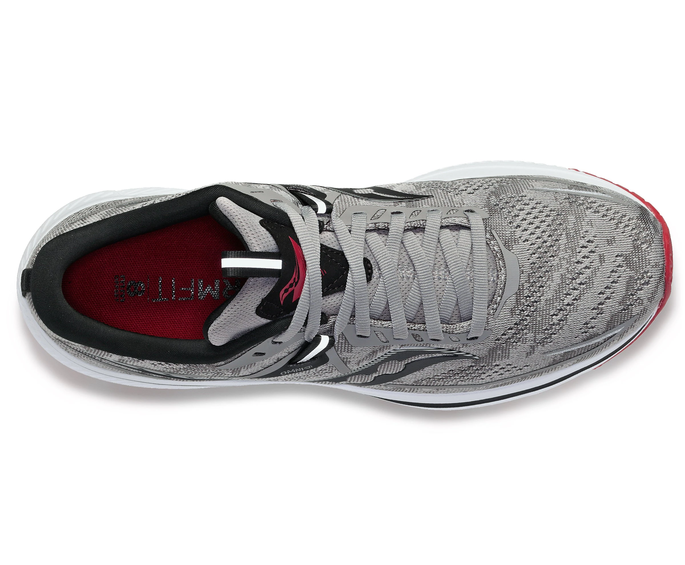 Saucony Men's Omni 21 (20 - Alloy/Garnet) 6 Saucony Men's Omni 21 (20 - Alloy/Garnet) - Image 4