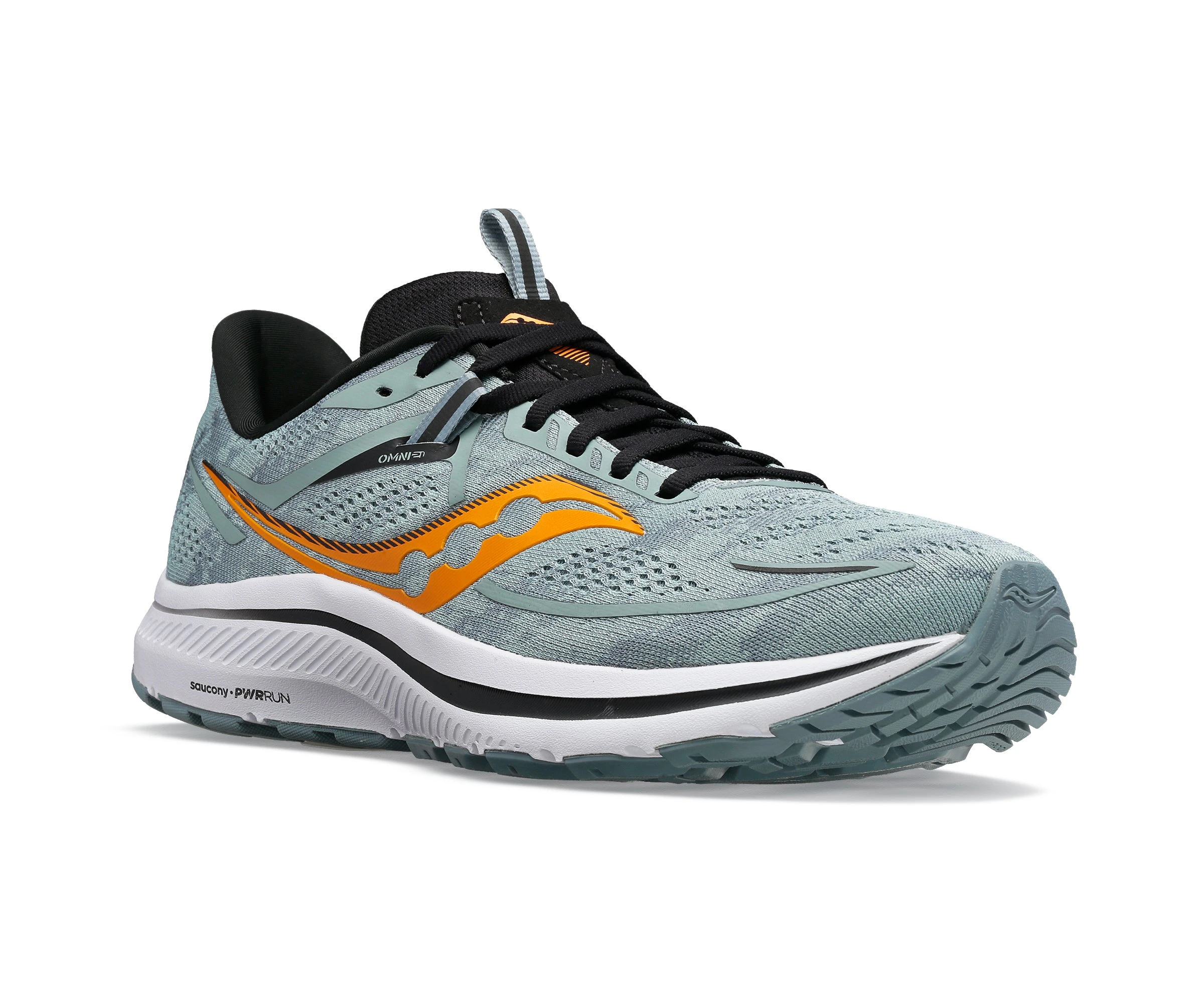 Saucony Men's Omni 21 (30 - Slate/Black) 4 Saucony Men's Omni 21 (30 - Slate/Black) - Image 2