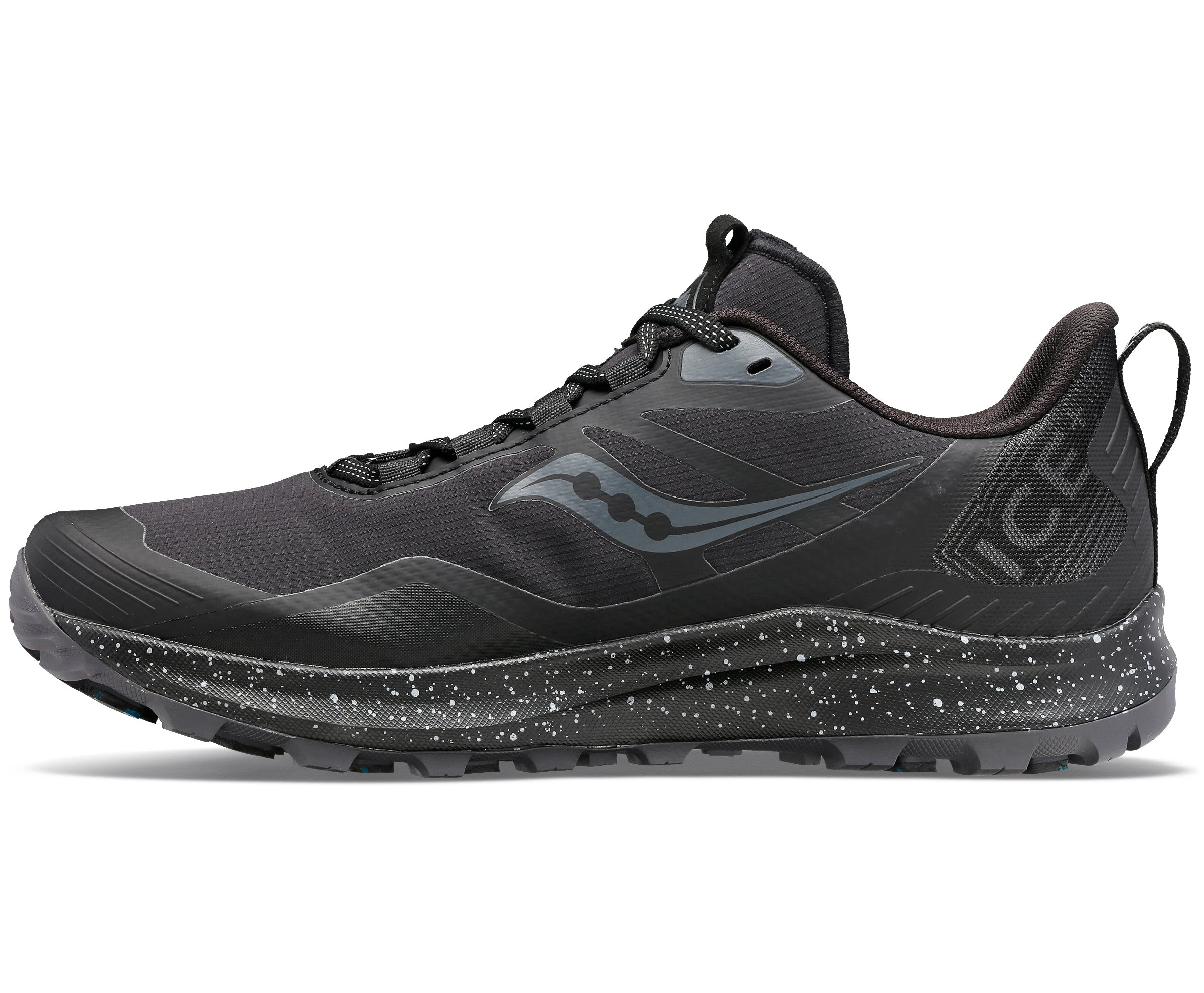 Saucony Peregrine Ice+ 3 (10 - Black/Shadow) 5 Saucony Peregrine Ice+ 3 (10 - Black/Shadow) - Image 3