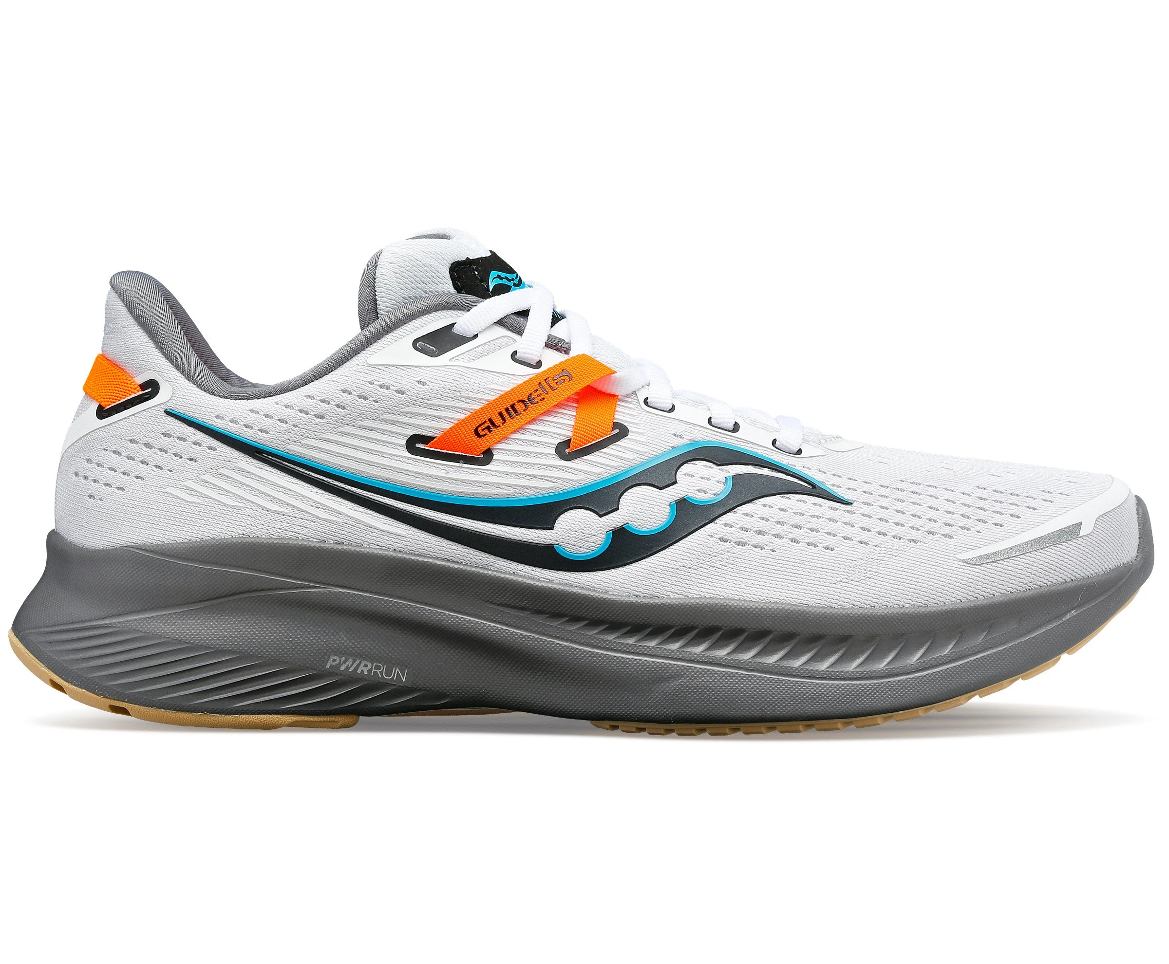 Saucony Men's Guide 16 (85 - White/Gravel) 3 Saucony Men's Guide 16 (85 - White/Gravel)