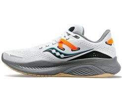 Saucony Men's Guide 16 (85 - White/Gravel) 9 Saucony Men's Guide 16 (85 - White/Gravel) -Swiftwick Shop S20810 85 2 2400x1980