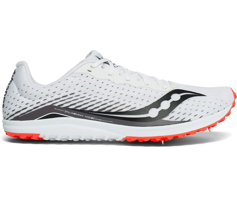 Saucony Men's Kilkenny XC 8 (3 - White/red) 3 Saucony Men's Kilkenny XC 8 (3 - White/red)